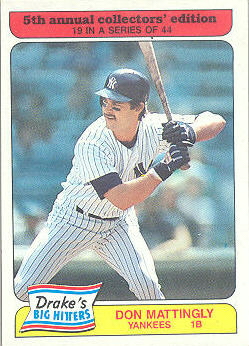 1985 Drakes Baseball Cards